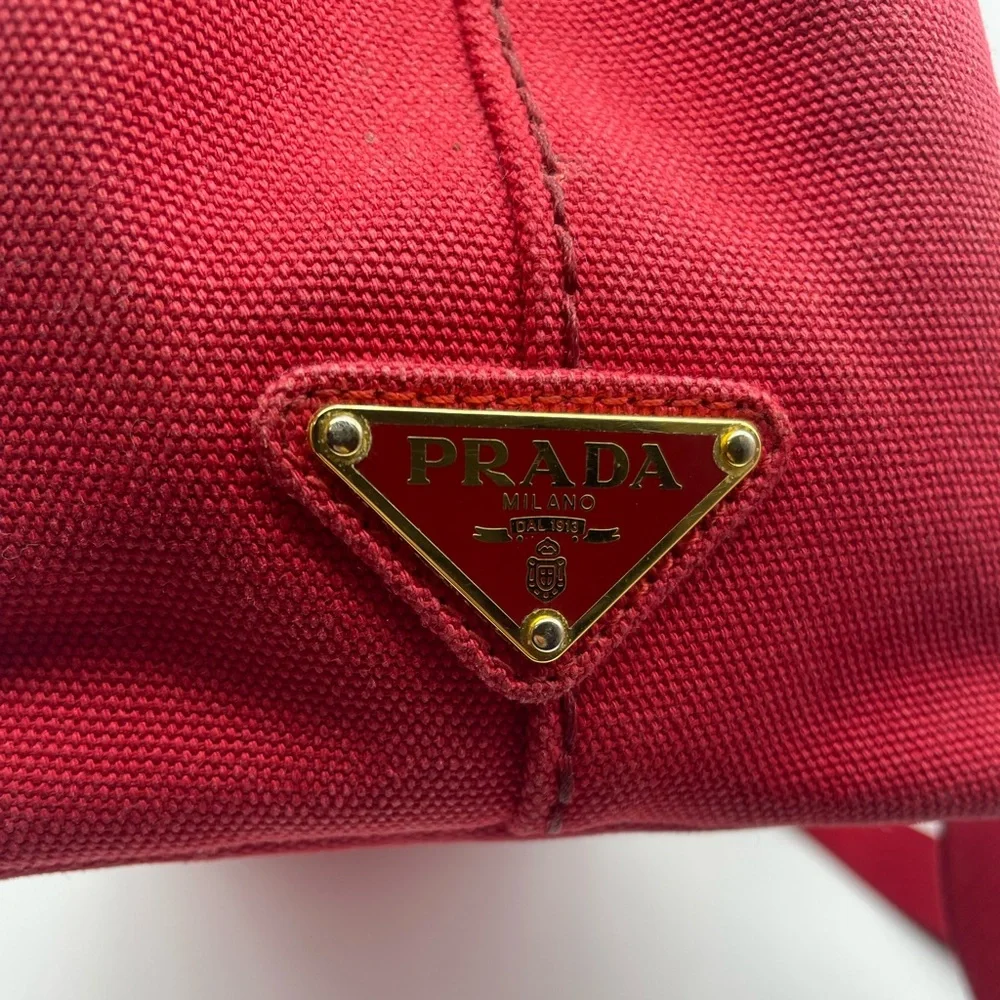 Prada Canapa Two Way Bag - Picture 15 of 15